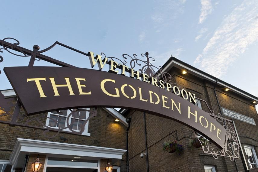 The Golden Hope Wetherspoon Hotel Ситингбърн Екстериор снимка